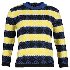 Maglia MSGM a fantasia rigata in lana Multicolor - Msgm