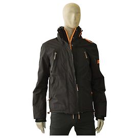 Giacca Superdry The Wind Attacker uomo nera nylon M