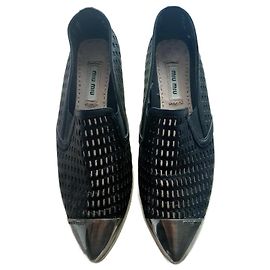 Plateau-Sneakers von Miu Miu