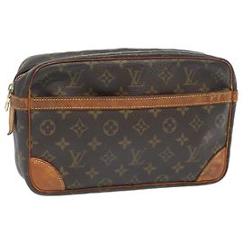 Louis Vuitton Monogram Compiegne 28 Pochette M51845 LV Auth em5799