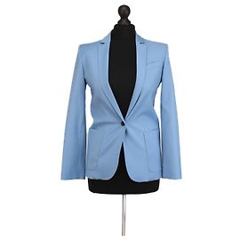 Chaqueta de traje Paul & Joe de lana azul cielo