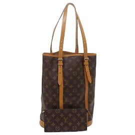 Borsa a tracolla GM a secchiello con monogramma LOUIS VUITTON M42236 LV Auth kk205