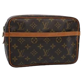 Louis Vuitton Monogram Compiegne 23 Pochette M51847 LV Auth em5478