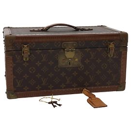 LOUIS VUITTON Monogram Boite Buteil Handtasche Vanity Vintage M21822 Auth bin1389ga