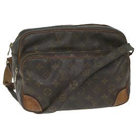 LOUIS VUITTON Monogramm Nil Umhängetasche M.45244 LV Auth th4456