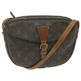 LOUIS VUITTON Monogram Jeune Fille MM Bolso de hombro M51226 Autenticación LV5466