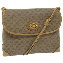 GUCCI Micro GG Supreme Sac à bandoulière PVC Cuir Beige 49 007 5548 Authentification5527