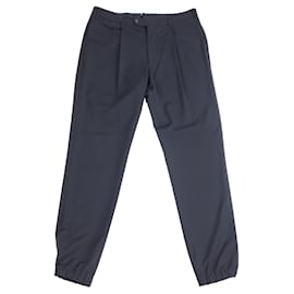 Corneliani Herrenhose aus Wolle marineblau 46
