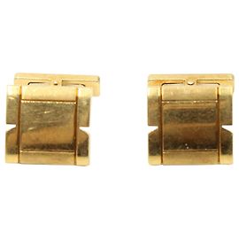 Gemelli Cartier "Tank Française" in 18K oro giallo