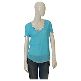T-shirt Margot Foil bleu et argent Zadig & Voltaire en modal S
