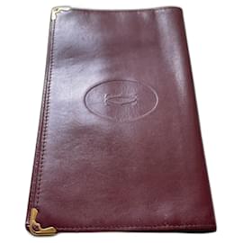Portadocumenti e portacarte Cartier Must rosso in pelle