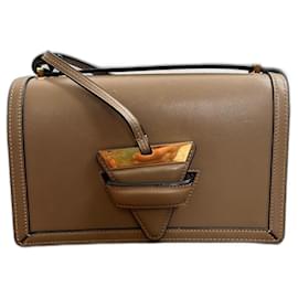 Loewe Barcelona Handtasche Hellbraunes Leder
