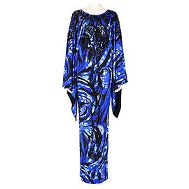 Emilio Pucci Exquisitely Beaded Maxi-Kleid