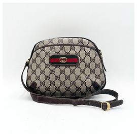 Borsa a tracolla Gucci GG Vintage Supreme Ophidia