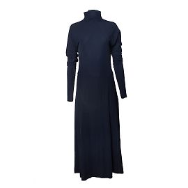 Filippa K Sport, Marineblaues Maxi-Stretchkleid