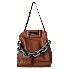 Borsa Lancel Cocoon in pelle marrone