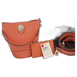 Moynat Baluchon BB Corallo in pelle di vitello pony