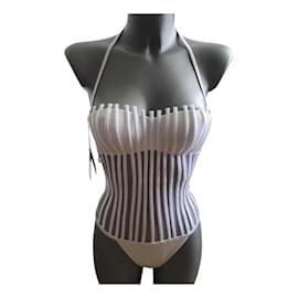 La Perla Talla 40 Fr... I 44..DE38.....ES40..US8..UK12 copa B Blanco