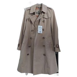 Gabardina Burberry Chelsea Beige de Algodón