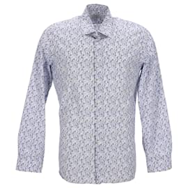 Camicia Prada Stampata in Cotone Multicolor