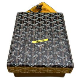 Porta orologi Goyard per 4 orologi in tela Goyardine nero