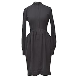 Vestido Balenciaga de algodón negro S