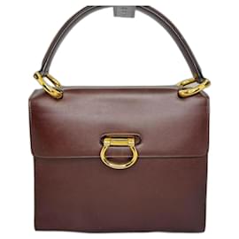 Borsa Céline in pelle bordeaux