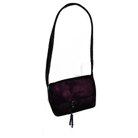 Mini Borsa Trussardi Velluto Rosso Scuro