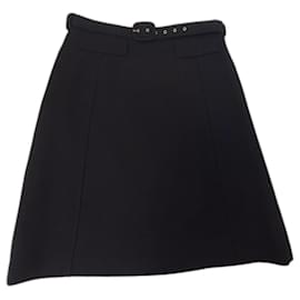 Dolce & Gabbana Rock aus Wolle Schwarz