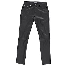Calvin Klein Jeans aus schwarzem Lammleder