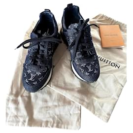 Sneakers Louis Vuitton in denim blu navy 36