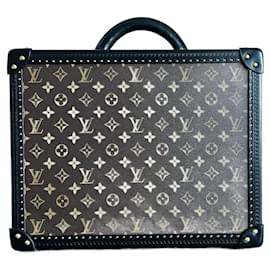 Louis Vuitton Coteville 40 reverse sacoche cuir noir