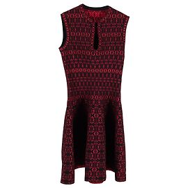 Vestido de punto Alaïa Rose Alhambra de viscosa rosa