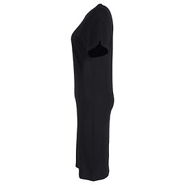 Stella Mc Cartney Stella McCartney T-Shirt-Kleid aus schwarzer Baumwolle