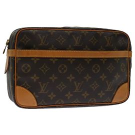 Louis Vuitton Monogram Compiegne 28 Pochette M51845 LV Auth yk10835
