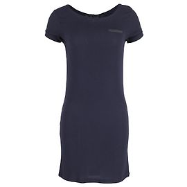 Vestido entallado Sandro Paris de viscosa azul marino