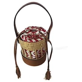 Piccola borsa a cestello del marchio Sandro