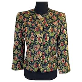 Guy Laroche Jacke mit Blumen