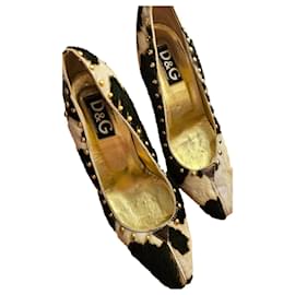 Décolleté Dolce & Gabbana Leopardato in Pelle di Vitello 37