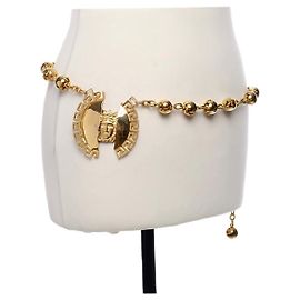 Gianni Versace Medusa Greca Kettengürtel Gold
