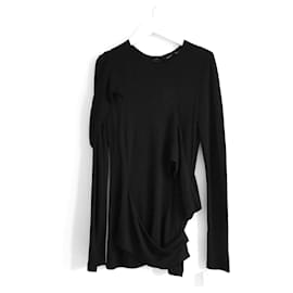 Top de manga larga drapeado de Proenza Schouler.
