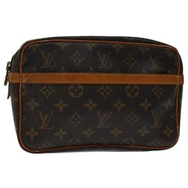 Louis Vuitton Monogram Compiegne 23 Pochette M51847 LV Auth yk10999