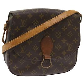 LOUIS VUITTON Monogram Saint Cloud GM Borsa a tracolla M51242 LV Auth ai782