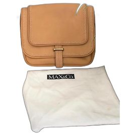 Borsa Max & Co in pelle beige