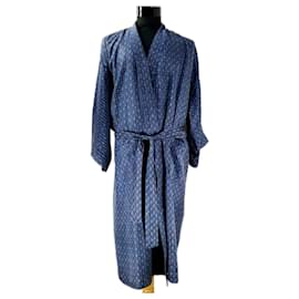 Christian Dior Kimono Seidenbademantel