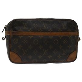 Louis Vuitton Monogram Compiegne 28 Pochette M51845 LV Auth bs12567
