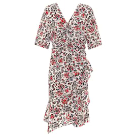 Isabel Marant Arodie Blumenmusterkleid
