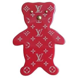 Spilla Orsacchiotto Louis Vuitton Rossa