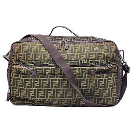 Borsa da viaggio Fendi Zucchino Duffel Boston