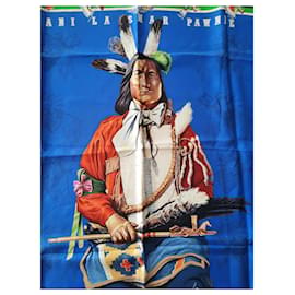 Hermès Pañuelo de seda Pani la Shar Pawnee 90x90 cm